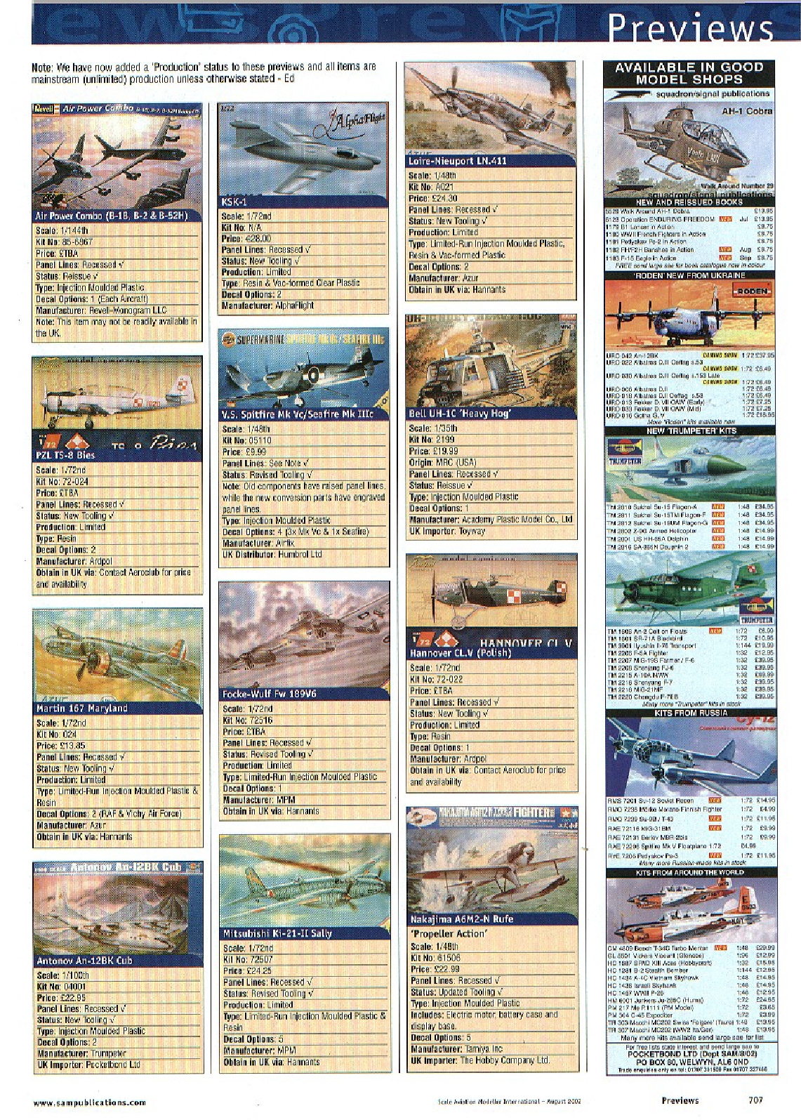 Scale Aviation Modeller International 2002-08